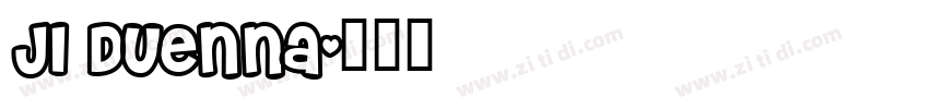 JI Duenna字体转换